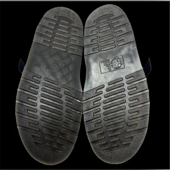 NWT Dr. Martens Jorge II cow hair upper slingback zebra black white USMen 11 W12 - Picture 8 of 9